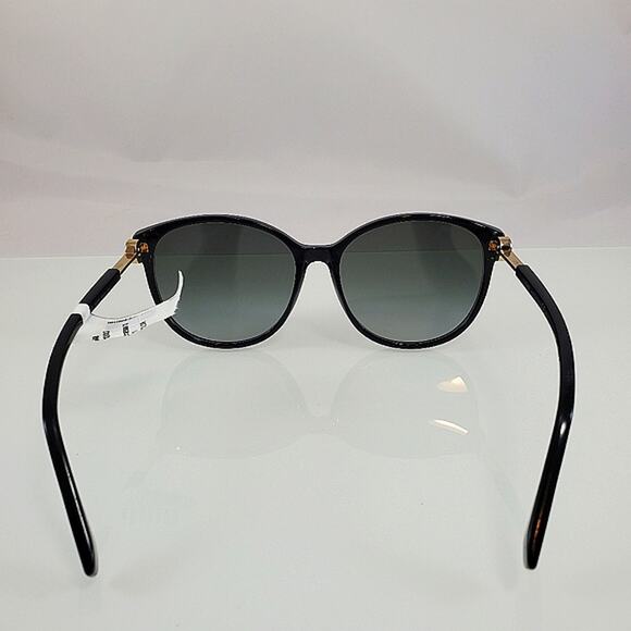 NWT$325 FENDI FF Black Grey Shaded Round 0412/S 203274 (807 9O) 58mm Sunglasses main image 16